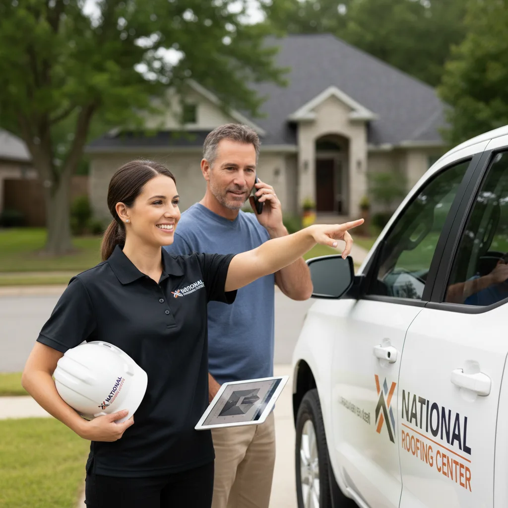 National Roofing Center customer support in Tatum
